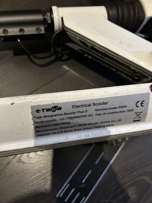 E-twow booster plus S