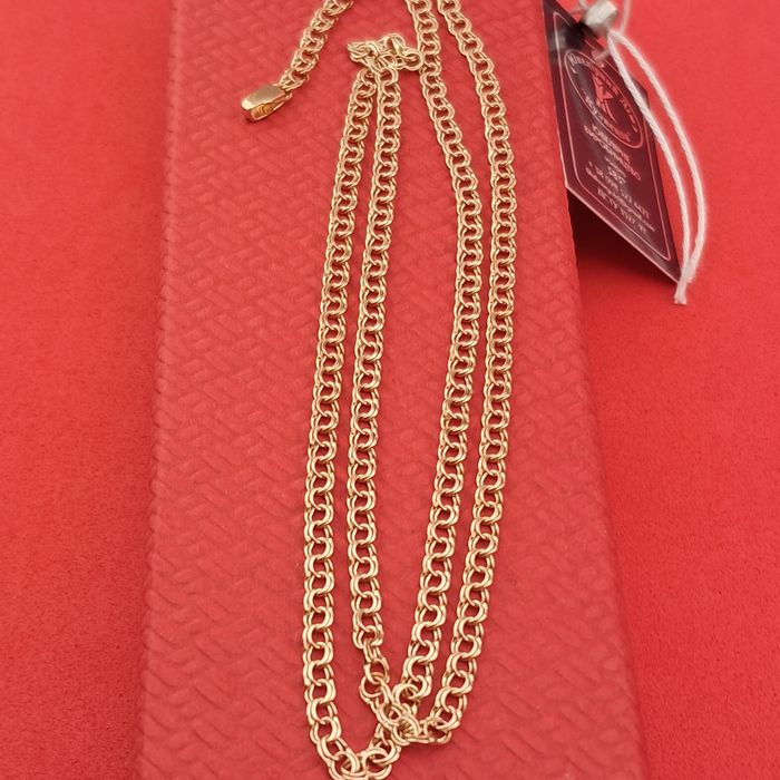 ‼Золотая цепочка цепь 4,71 гр 55 см Золото 585*Золотий ланцюг