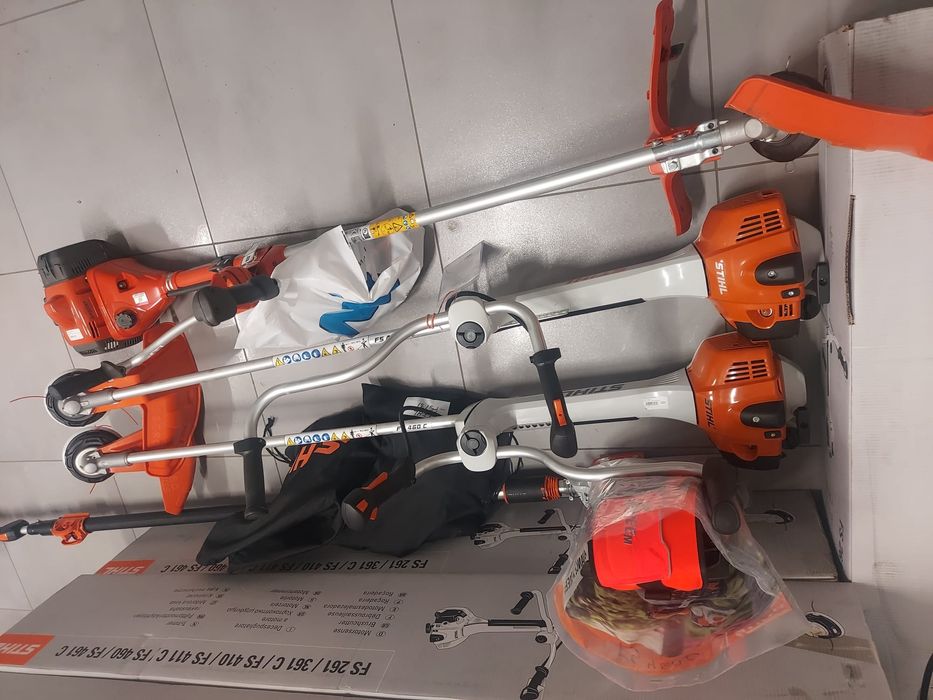 Kosa stihl fs 411 fs 461 fs 460 fs 361 Demo.