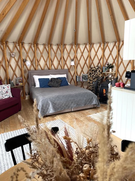 Jurta Całoroczna, BESKIDY, KOMINEK, noclegi w górach