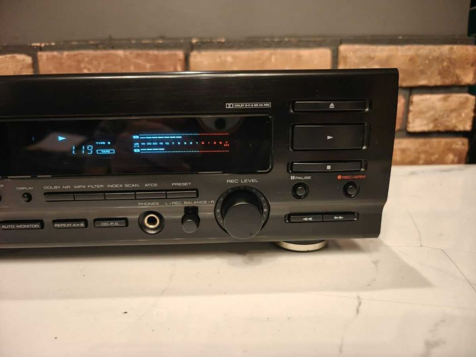 KENWOOD KX-7060S ! Rzadki magnetofon kasetowy ! Wysoki model