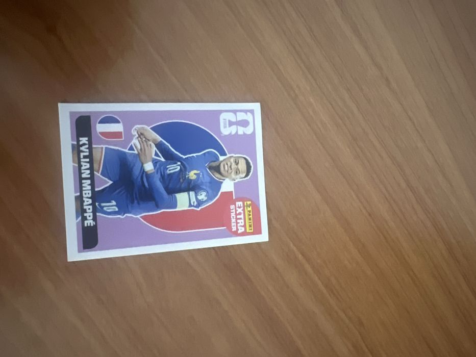 Extra sticker regular mbappe world cup 2026
