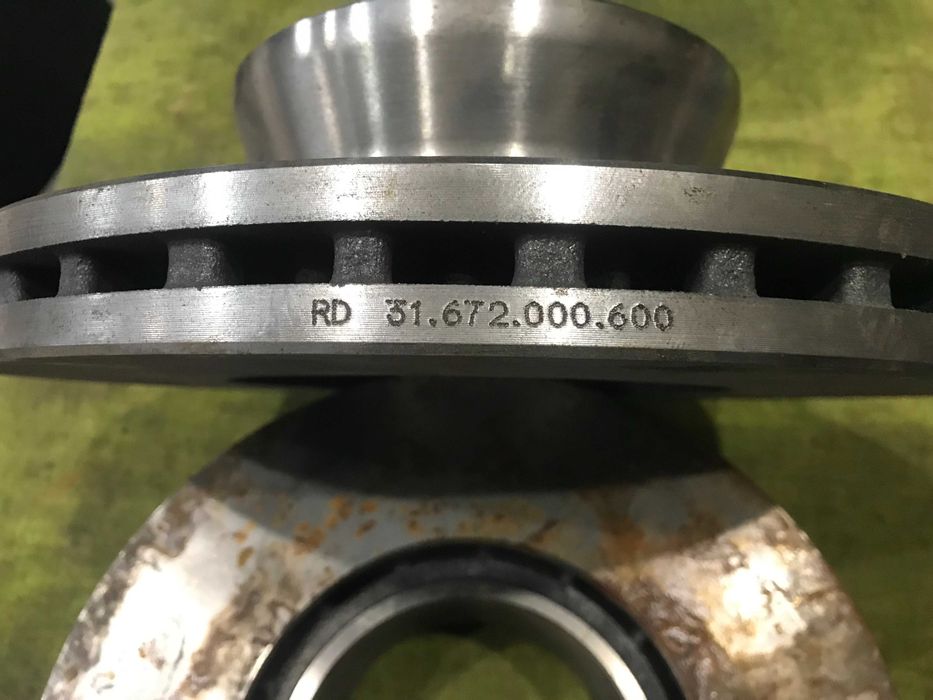 Диск тормозной MAN L2000 (RD 31.672.000.600)