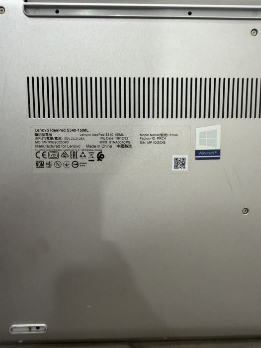 notebook Lenovo IdeaPad 3