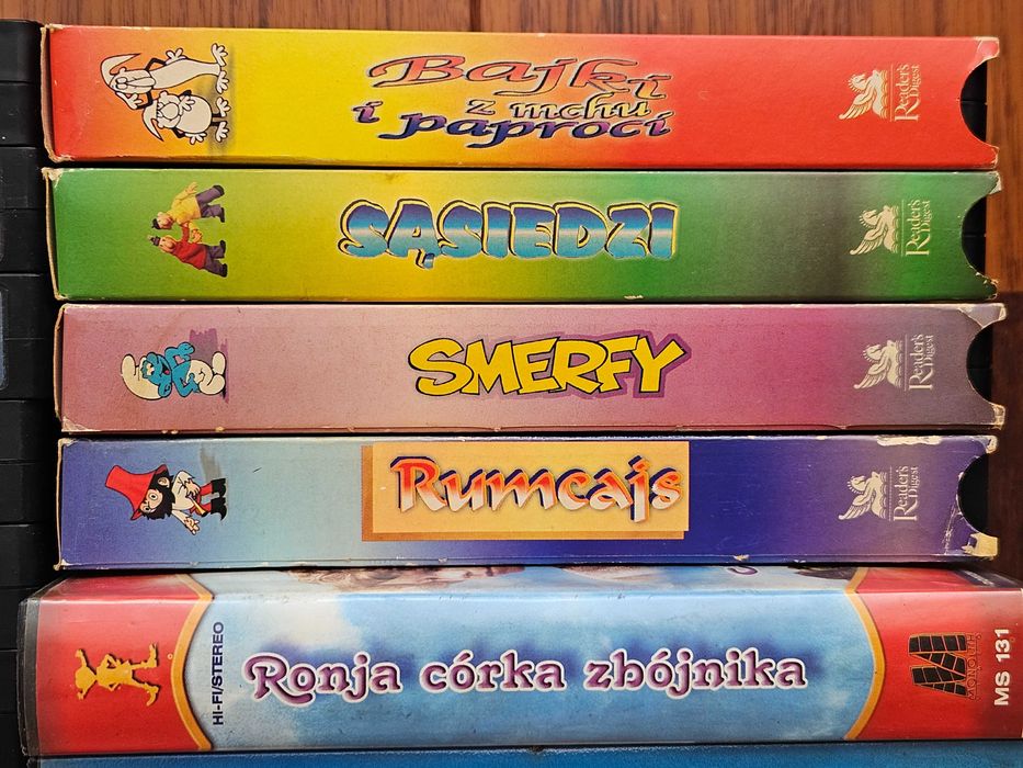 kasety vhs 29 sztuk