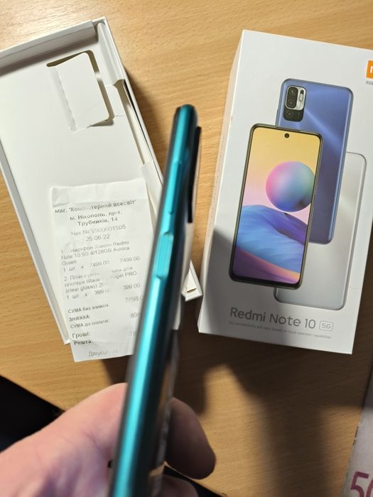 Xiomi Redmi Note 10 . 5 G . 4/128 GB