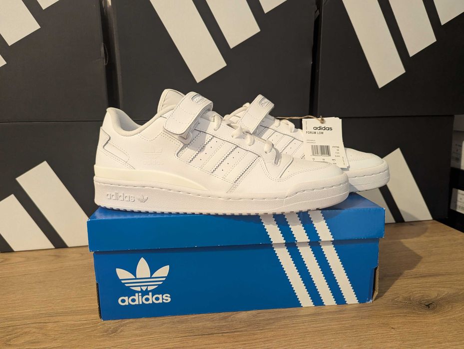 ОРИГІНАЛ| Adidas Forum Low |Шкіряні кросівки | 42, 43,  44, 44.5, 45 р
