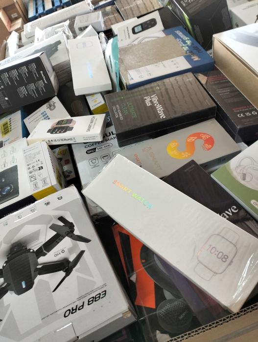 Palety Amazon palety z elektroniką elektronika   zwroty konsumenckie