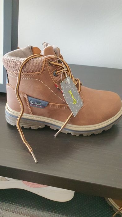 Botas criança camel