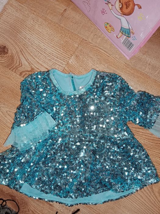 Блузка дитяча бірюзова