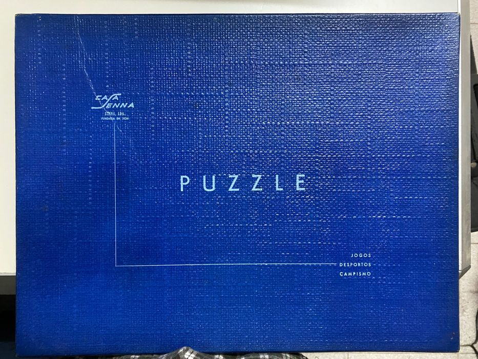 primeiros puzzles  em Portugal , de madeira , Suiço, casa Senna