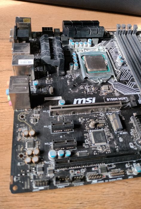 Płyta główna Msi  wraz z procesorem Intel