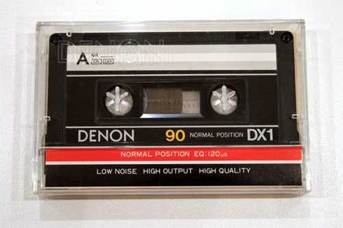 кассеты denon аудиокассеты