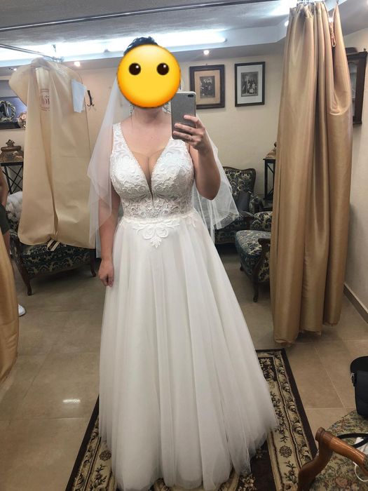 Suknia ślubna PLUS SIZE