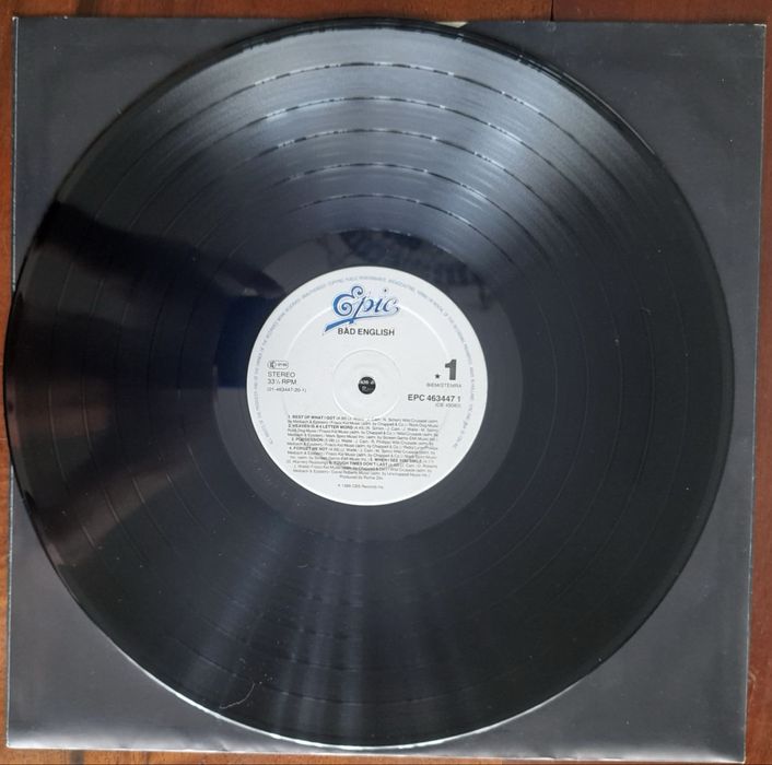 Vinil/lp - Bad English - "Bad English" de 1989