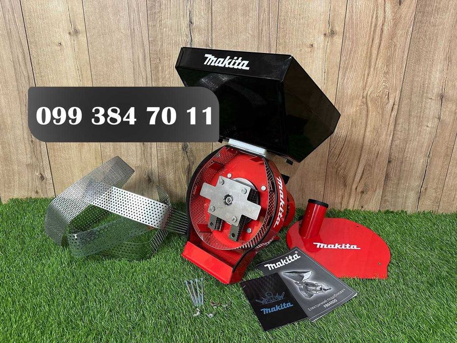 Зернодробилка для дому Makita 4500 шредер 300 кг сировини на годину