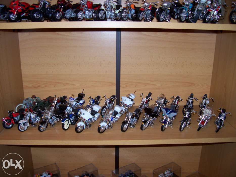 Colecção miniaturas motas
