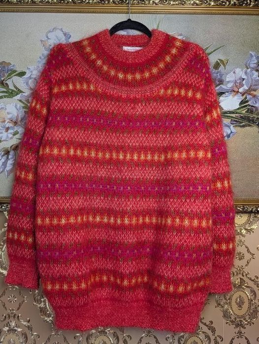 Светр united colours of benetton вінтажний мохеровий мохер вінтаж