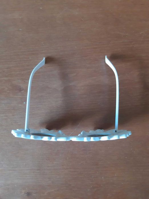 Okulary plastikowe urodzinowe imprezowe - kwiatki stokrotki