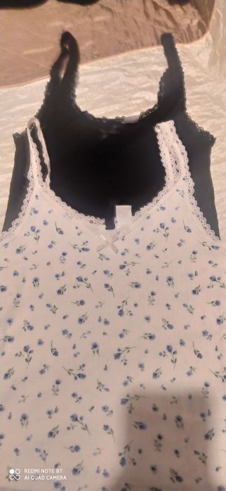 Dwie bawełniane koszulki XS10 zł wyprzedaż