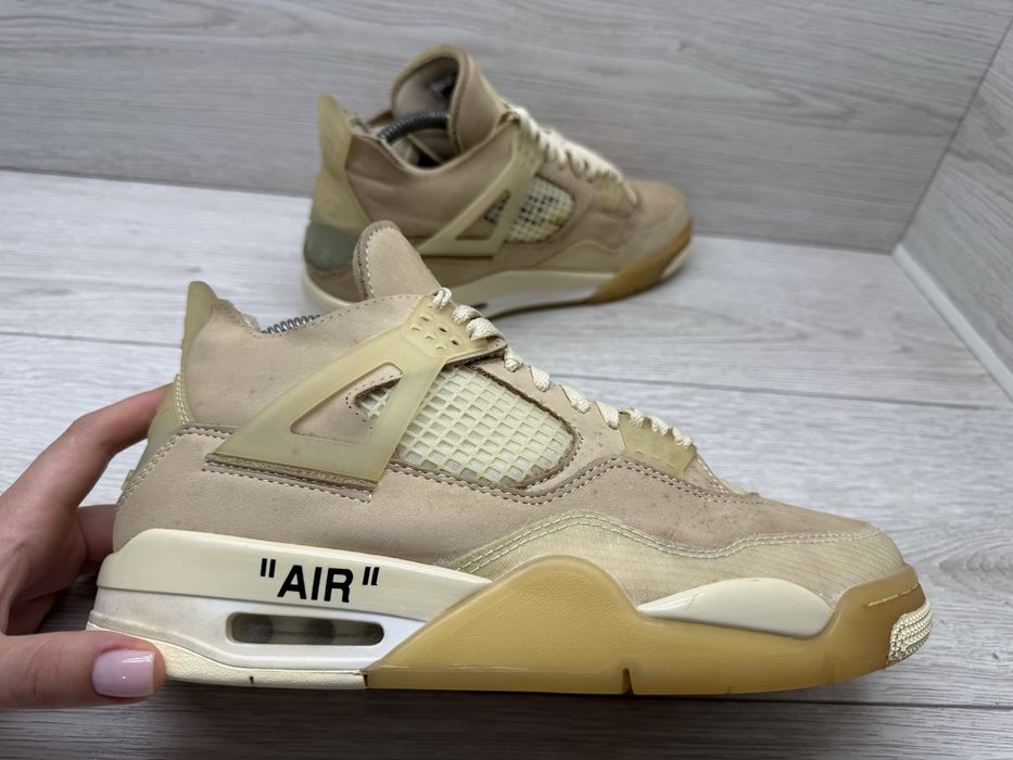 Nike Air Jordan 4 Retro Off-White Sail CV9388-100 оригінал