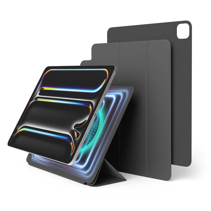 Etui magnetyczne Elago Folio do iPada Pro 13'' (M4) Ciemnoszary