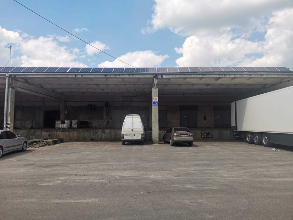 Оренда складу з рампою на виїзді зі Львова по київській трасі.