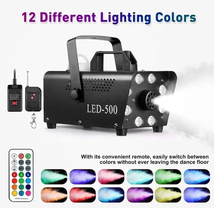 Máquina de Fumo / Fumaça 500W com Controlo Remoto64740217884162123