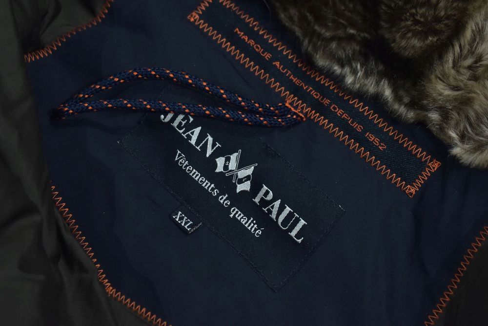 Jean Paul Vancouver Kurtka Męska Parka Wypełniona Puchem Xxl