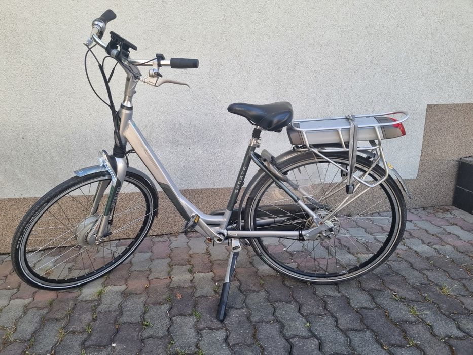 Sprzedam rower elektryczny marki Sparta 
100 % sprawny gotowy do jazdy
