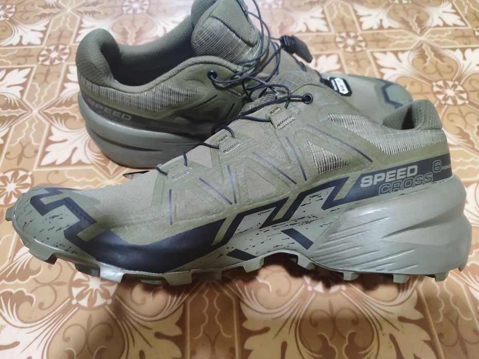 Кросівки Salomon SPEEDCROSS 6 FORCES - олива