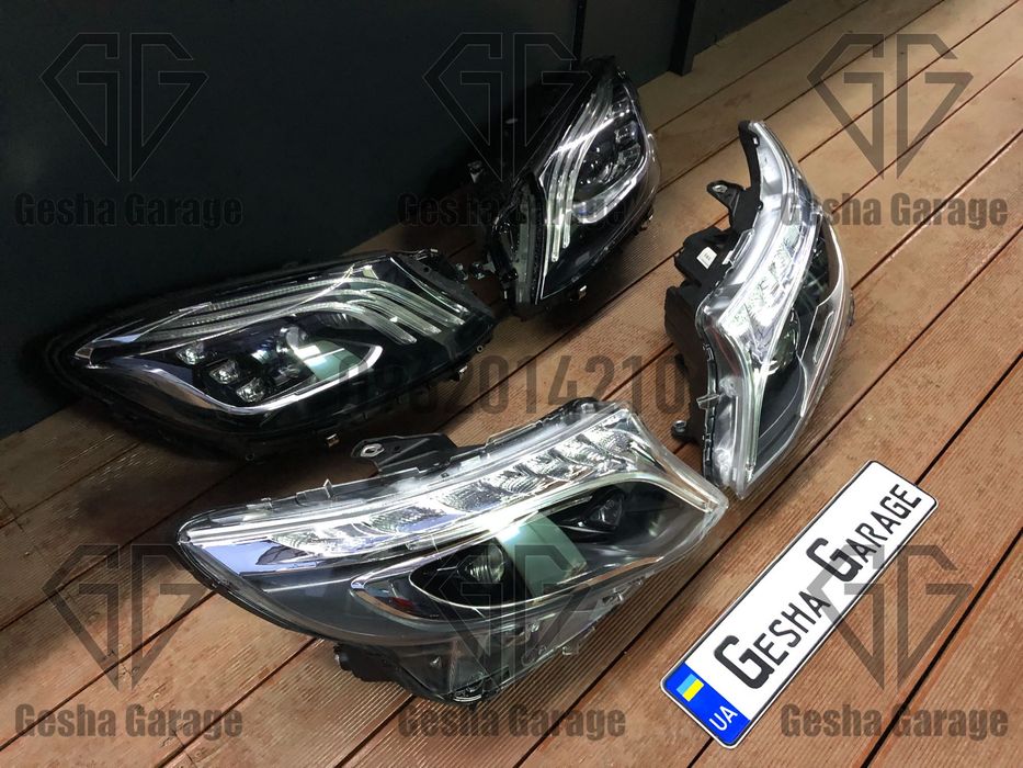 Фара фары Mercedes мерседес w204w213w222w447w166 лед ксенон Європа США