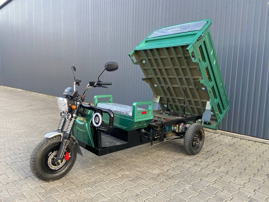 Вантажний груз Електротрицикл Муравей Fada  Мул, Вол, Бізон 2 квт