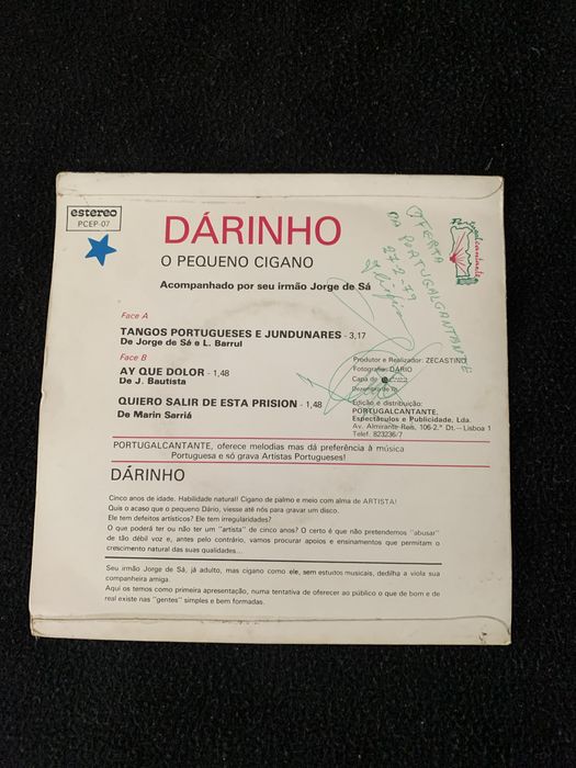 Dárinho O Pequeno Cigano