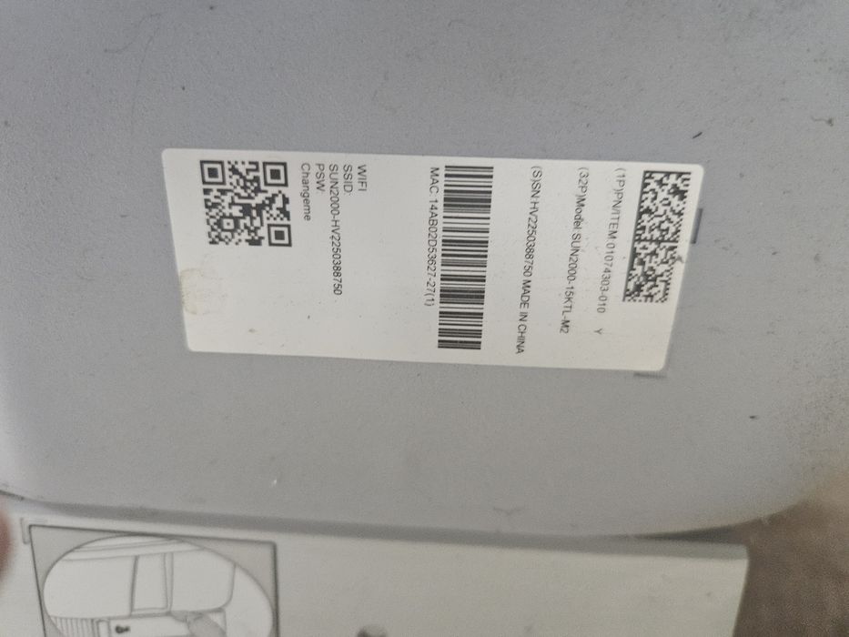 Falownik huawei  15 kw