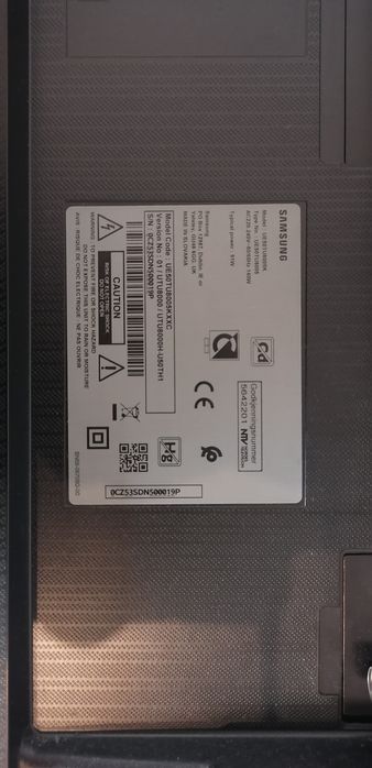 TV Samsung 50 pol. para peças