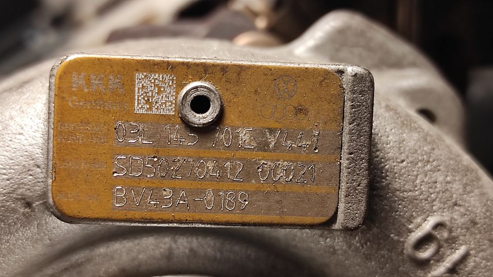 Turbo BorgWarner BV43A-0189