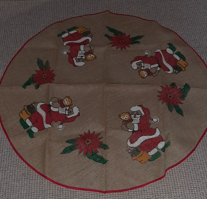 Килимок  під ялинку новорічний різдвяний