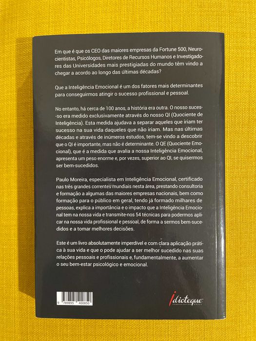 Inteligência Emocional, uma abordagem prática, de Paulo Moreira