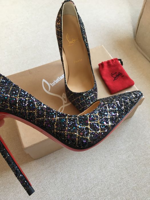 Oryginalne szpilki Christian Louboutin 37 buty nowe pudelko torebka