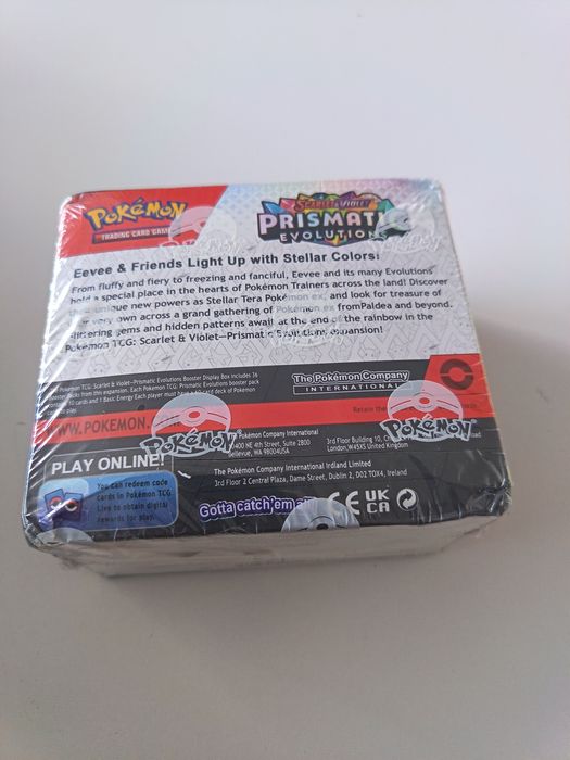 Box Pokémon TCG Scarlet & Violet – Prismatic Evolutions (Nowy, Zafoliowany