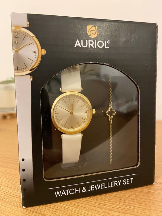 Zegarek damski z bransoletką zestaw