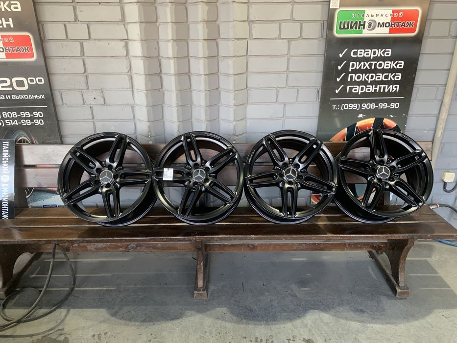 99 Оригинальные литые диски Mercedes Benz 5/112 R19 et49 A2134012100