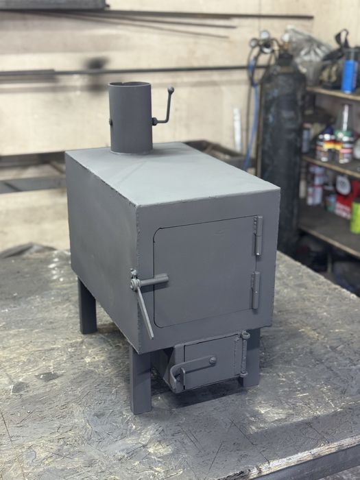 Буржуйка з товстого металу 3 мм