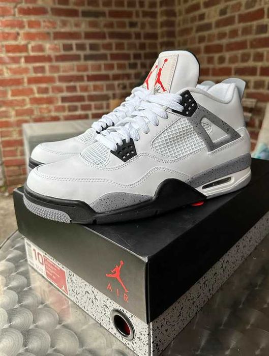 Jordan 4 Retro White Cement R.41