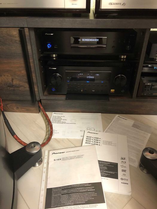 Комплект домашнего кинотеатра PIONEER: TAD S-1EX/BDP-LX88-K/SC-LX89