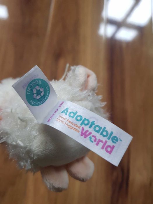 owieczka Fran Adoptable World Keel Toys Keeleco 100% recykling