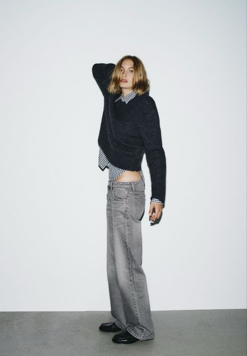 Сірі джинси Zara