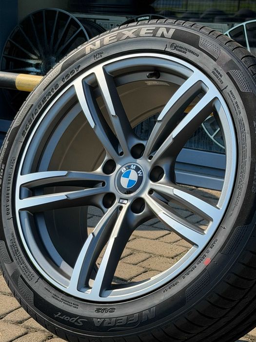 Nowe koła 18 cali BMW X3 F25 X4 F26 grafitowo srebrne