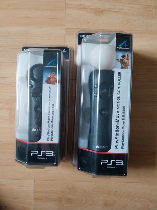 Kontrolery  PlayStation3 Move Motion+Navigation